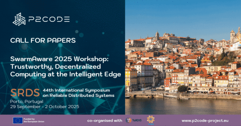 Call for Papers – SwarmAware 2025: Exploring Trustworthy, Decentralized Computing at the Intelligent Edge