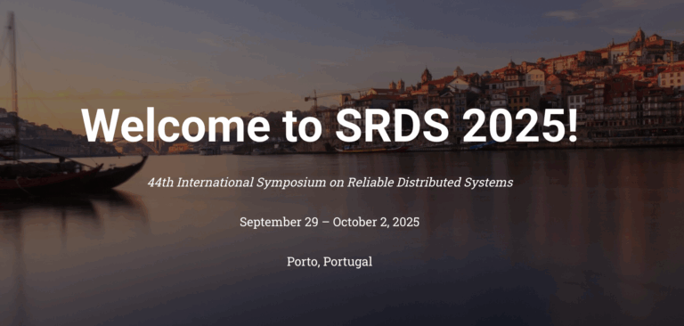 44th International Symposium on Reliable Distributed Systems (SRDS 2025)